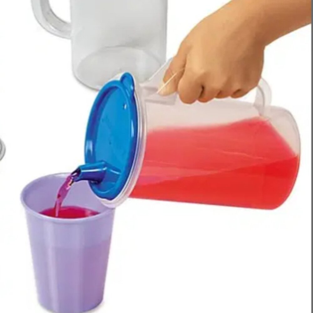 Set of 2 Help-Yourself Pitchers by Lakeshore